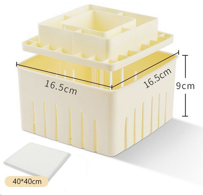 두부틀 프레스 금형 만들기 기계+거름망, 1개