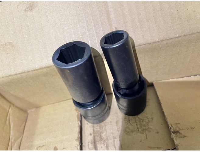 台灣製造 氣動萬向長套筒, 1個, 14mm