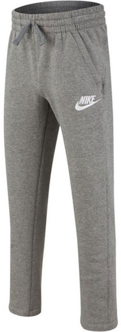 나이키 키즈 클럽 플리스 오픈햄 롱팬츠 그레이