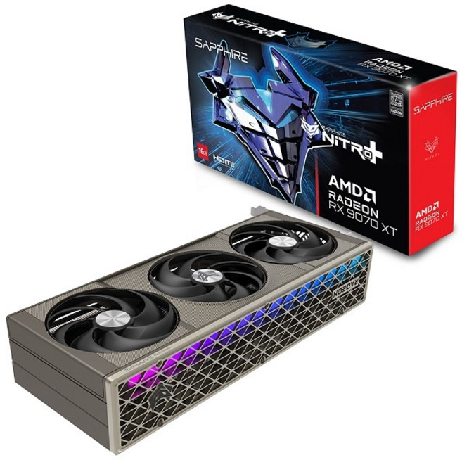 [SAPPHIRE] 라데온 RX 9070 XT NITRO+ OC D6 16GB 이엠텍