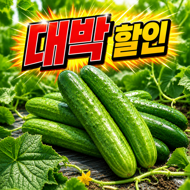 국내산 백오이 아삭한 백다다기 오이 오이지 소박이용, 1개, 10kg
