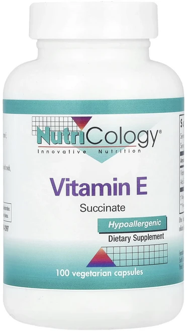Nutricology 비타민E 호박산염 베지 캡슐 100정, Nutricology비타민E호박산염베지캡슐100정 - 쿠팡
