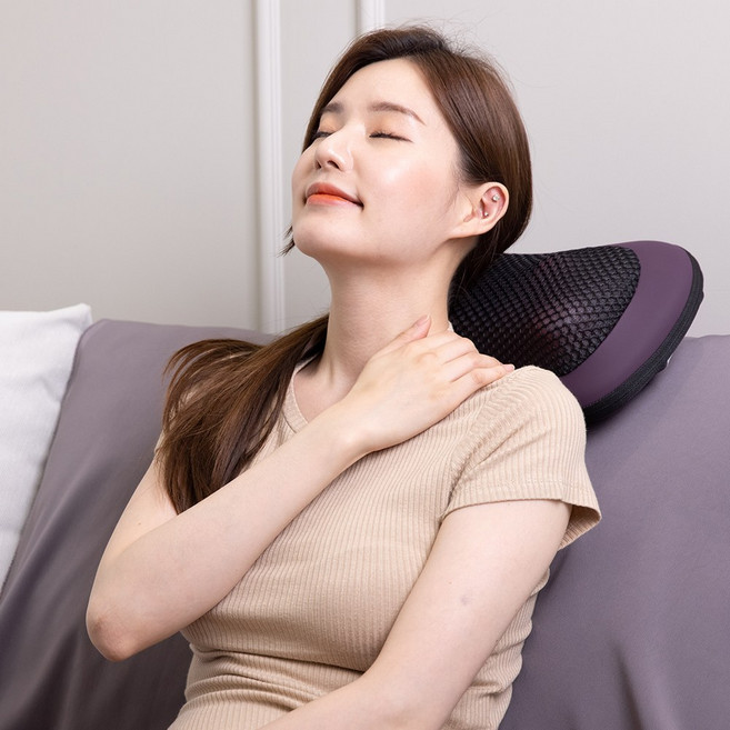 제스파 해피 메이트 쿠션 마사지기, ZP954, 딥퍼플