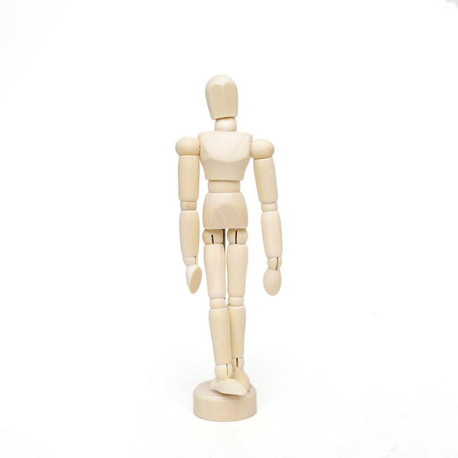 오꿈 구체관절 목각인형 데생 스케치 미술용품 인체모형 마네킹 세트, 01 관절인형 (15.5cm)