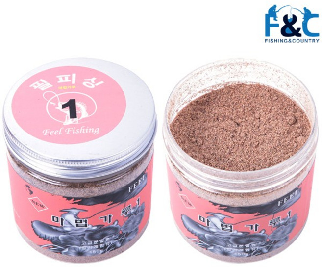 필피싱 마법가루 점성증가 떡밥첨가제 붕어떡밥, 딸기, 01(고운입자)