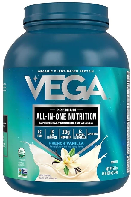 Vega One Organic 식물성 단백질 파우더 179028 1 1 264694, 3.63 Pound (Pack of 1), 1개 - 쿠팡