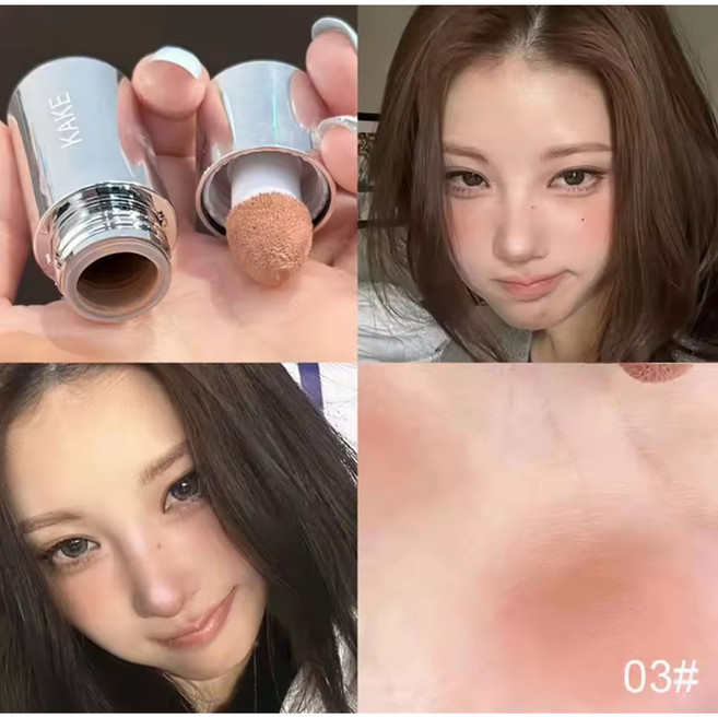 [완벽하게밀착!] aztk촉 리퀴드 블러셔 젤리 과즙팡 치크 볼터치 스틱 워터 세럼 블러쉬 오래 지속되는 리퀴드블러셔 워터프루프 리퀴드블러셔 틱톡 촉촉한 물광 볼터치, 1개, #JC03