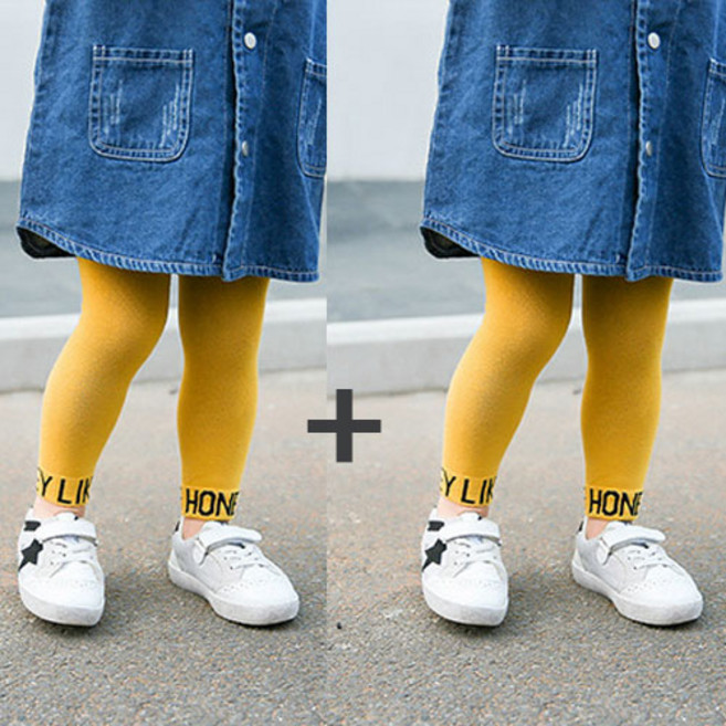 유아 아동 허니 9부 무발 타이즈 1+1 2개세트 레깅스 스타킹 남아 여아 어린이집 유치원 등원룩