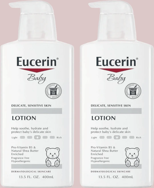 유세린 베이비 센시티브 스킨 로션 400ml X2 개, 2개 - 쿠팡