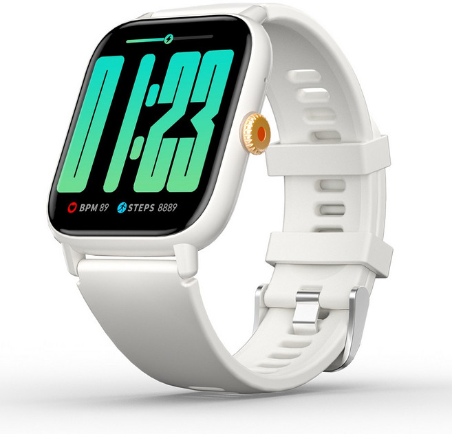 와피크 블루투스 통화 스마트워치 Z8 고화질 1.91인치 초등학생, GPS + 블루투스, 4.8cm, 베이지