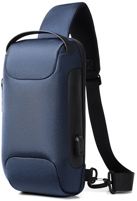 레드에셋 남자 방수 도난방지 가방 여행용 소매치기 방지 미니 슬링백 크로스 가방