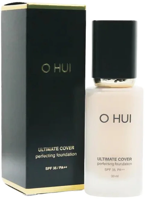 오휘 얼티밋 커버 퍼펙팅 파운데이션 30ml Y02호 허니베이지, 1개 - 쿠팡