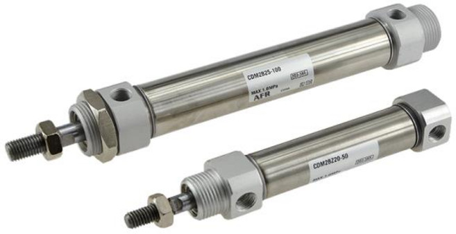 SMC 유형 스테인레스 스틸 마그네틱 링 공압 공기 실린더 CDM2B20-250Z CDM2B25-300Z CDM2B32-350Z CDM2B40, CDM2B40+125Z, 03 CDM2B25_03 500Z