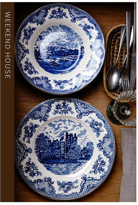 영국수출 존슨브라더스 접시세트 명품그릇 디저트접시, 혼합색상, 1개, 10.5인치디너+8인치파스타접시