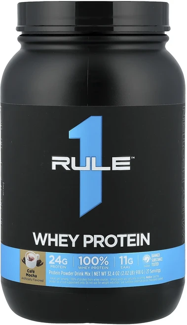 몸관리하세요 겨울입니다 Rule One Proteins 유청 단백질 카페 모카 918g(2.02lb) 특별관리진행, RuleOneProteins유청단백질카페모카918g20, 918g - 쿠팡