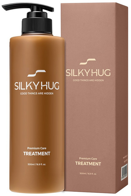 실키허그 극손상 단백질 헤어트리트먼트, 500ml, 1개