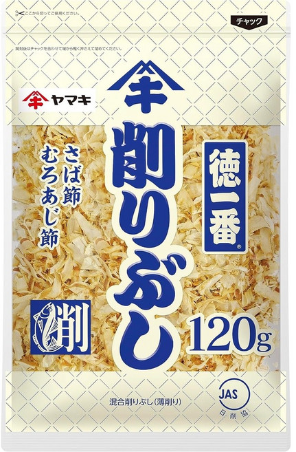 야마끼 게즈리부시 고등어 전갱이 가루, 120g x 3개, 120g, 1개