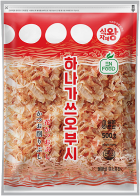 해울찬 하나가쓰오부시 고명용, 500g, 4개