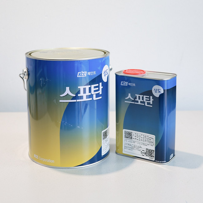 KCC 스포탄 하도 / 모노탄 중도 / 스포탄 상도 4L, (상도)스포탄상도4L녹색, 4kg, 1개