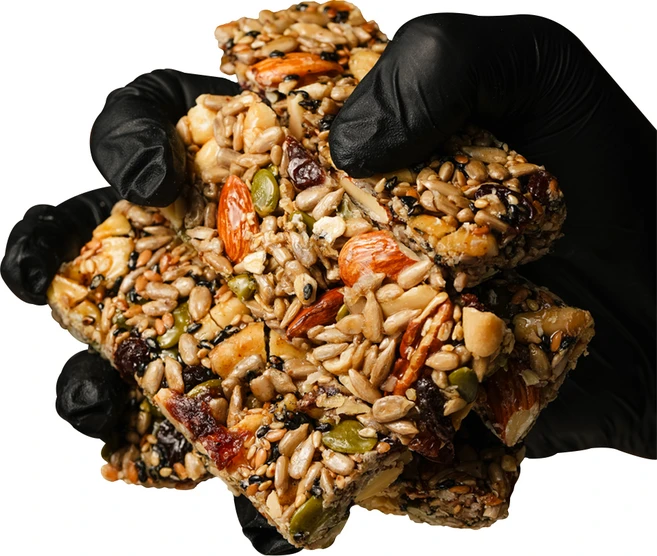 바삭견과 다이어트간식 에너지바 수제견과류바 40개세트, 35g, 40개, 견과바40개 - 쿠팡