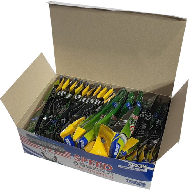 FELICE홈 스피드 SPEED 일회용 6중날 면도기 20개, 1세트, 20개입