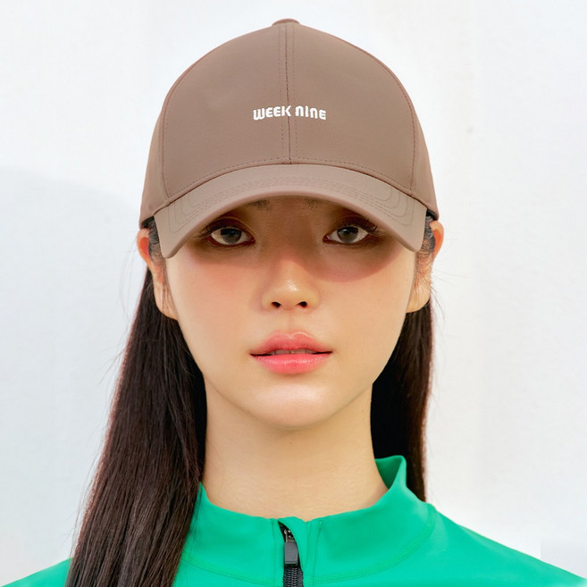 위크나인 여름 수영장 방수 모자 휴양지 대두 썬캡 웨이브 볼캡