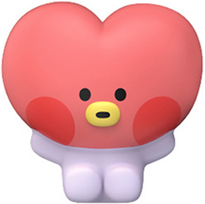[사은품증정] BT21 미니니 스퀴시 피규어 몰랑 말랑이 미니인형 손장난감, 타타, 1개