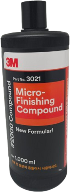 자동차 스크래치 제거제 컴파운드 3M 2000방 기스 흠집 긁힘 산화, 1개, 1000ml