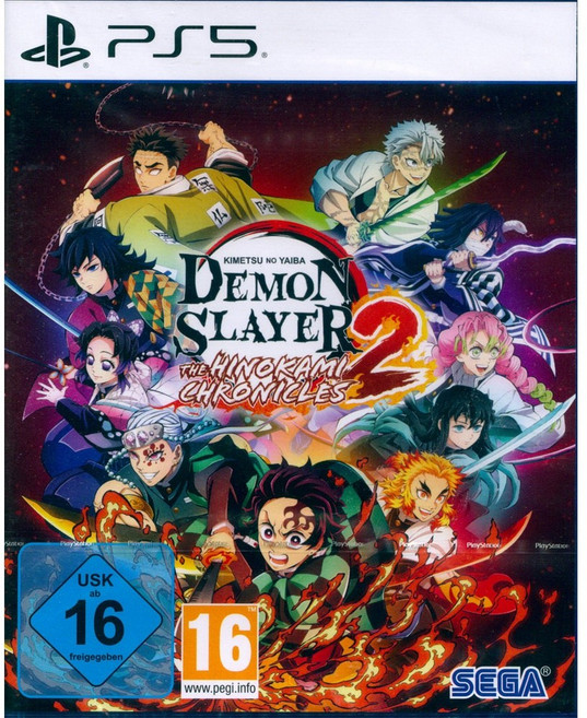 PS5 鬼滅之刃 火神血風譚 2 中文版, 中文歐版(英文封面中文字幕)