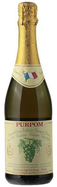 쁘아뽐 스파클링 화이트 그레이프 주스, 1개, 750ml