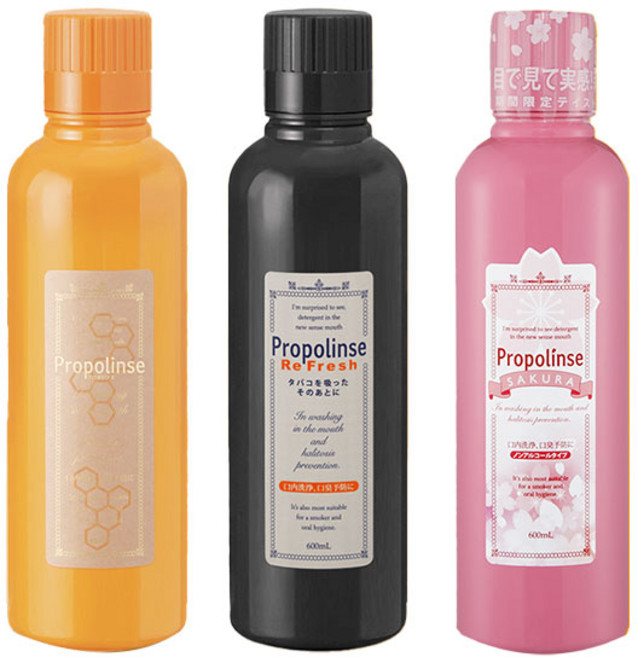 프로폴린스 일본 가글 프로폴린스 사쿠라향 구강청결제, 600ml, 1개