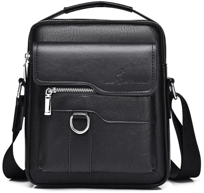 남자 가죽 크로스백 클래식 캐쥬얼 정장 직장인 출근용 가방 메신저 숄더 데일리백