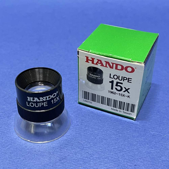 HANDO-루페 확대경 1962-15X-K, 1개