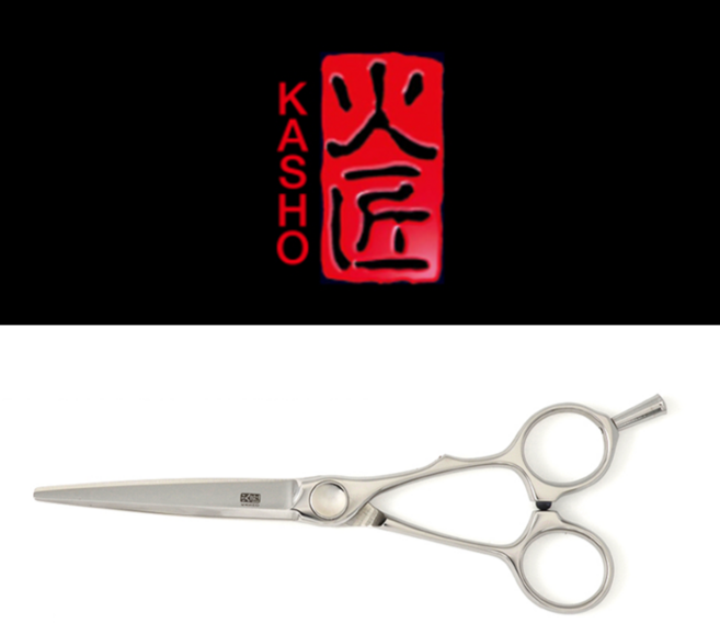 카쇼 KML S 블런트 5.3/5.8/6.2인치 미용가위 커트 가위 바버 이미용 전문가용, KML-53S, 1개