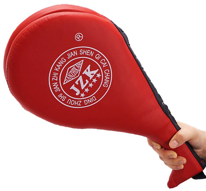 쌍발차기미트 태권도 미트 발차기연습 쌍미트 격투기, 레드색