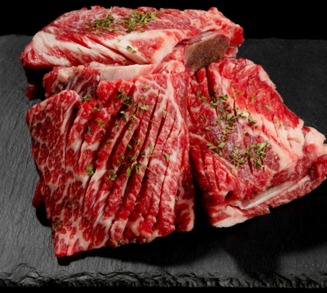 갓성비 수제칼집 소왕갈비 대형 소갈비 갈빗대, 1개, 600g