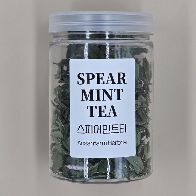 안산팜 스피아민트 잎차 허브티 직접 재배해서 만든 수제차 허브리아, 1박스, 1개입, 11g