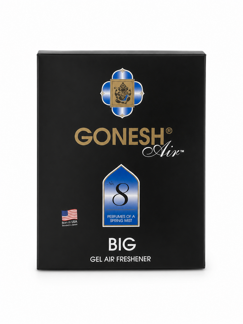 GONESH BIG 凝膠空氣清新劑 No. 8 春季晨霧香氛, 180g, 1個, 春之薄霧