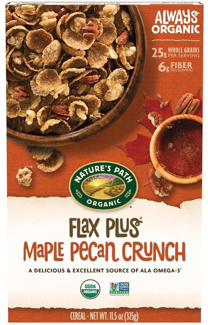 오가 플랙스 플러스 메이플 피칸 크런치 시리얼, 326g, 6개