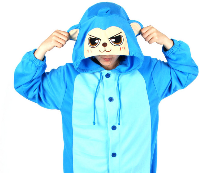 사계절 동물잠옷 원숭이 (블루)