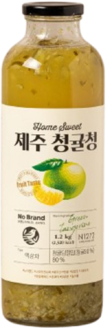 노브랜드 제주청귤청 1.2 kg, 1개, 1개입, 1.2kg