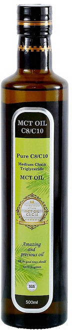 皇冠吉福 特級MCT中鏈能量油, 1瓶, 500ml
