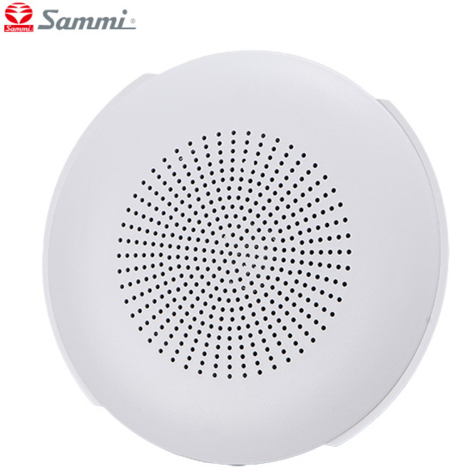 국산 삼미 6인치 (150mm) 스피커 원형 매입형 방송용 스피커 실내 안내 방송 180mm, 6인치 1W