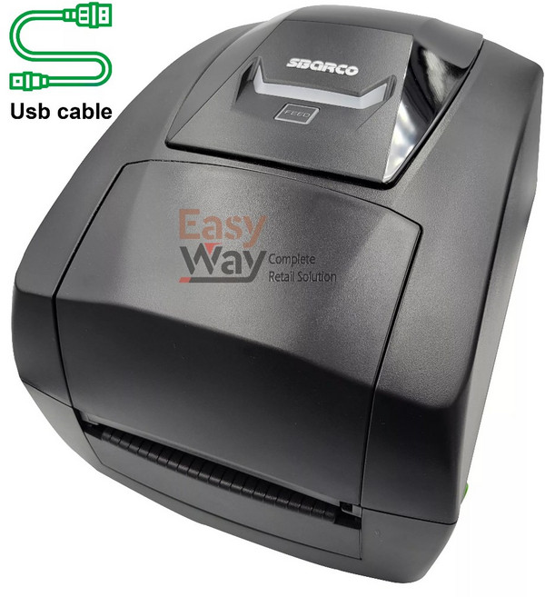 SBARCO T4C獨立型標籤條碼機 16G SD卡 數字小鍵盤, 1個, 300DPI