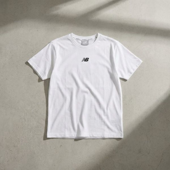 뉴발란스 NBNEG2W452 여성 에센셜 베이직 반팔티 WHITE 10