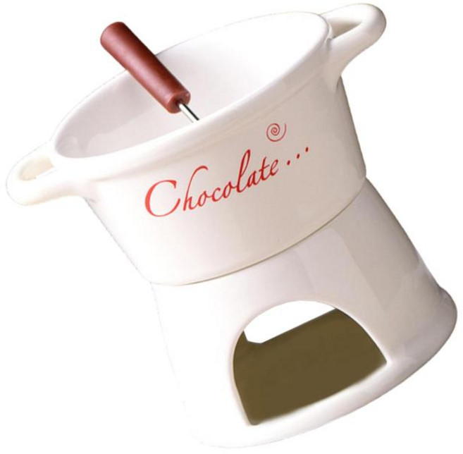 GHSHOP 초콜릿 퐁듀 냄비 멜트 핫팟 볼 세트 버터 멜트 냄비 치즈 퐁듀 냄비 세라믹 버터 워머 세트 캔디 스낵 국물용, 8.5cmx12.2cm, 하얀색, 1개