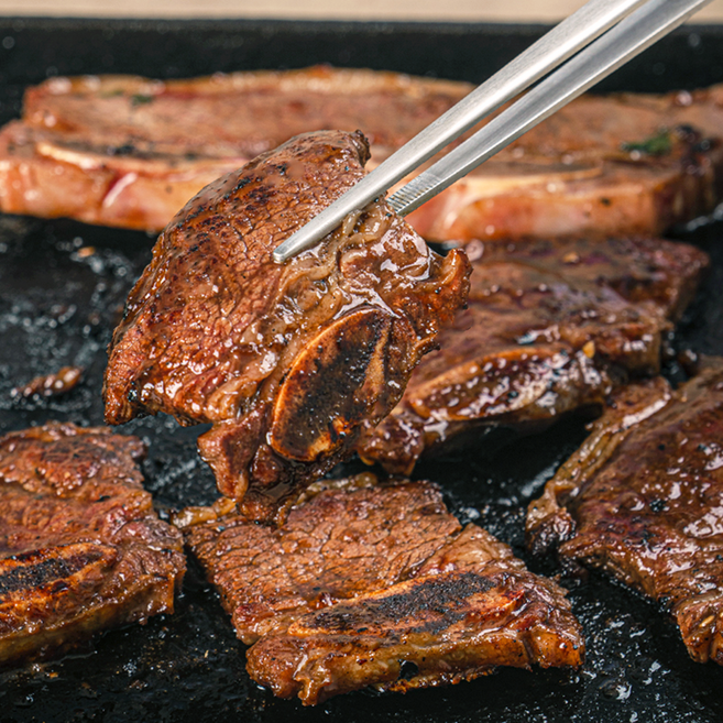 엄지레시피 초이스 LA갈비 양념, 2개, 500g