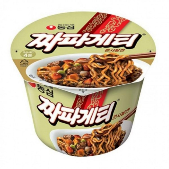 16개입 농심 짜파게티큰사발, 16개