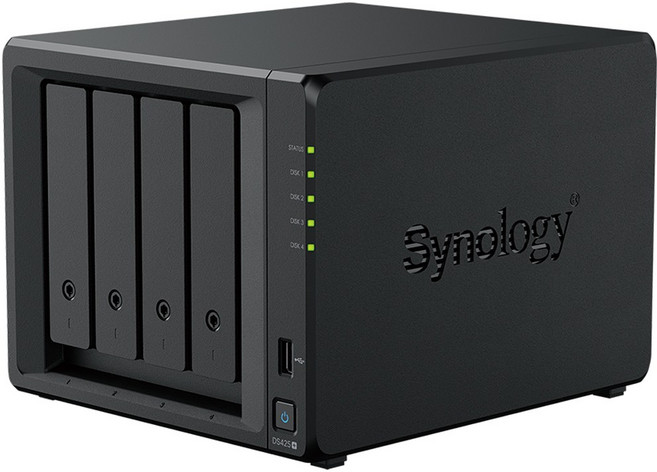 Synology DiskStation NAS 伺服器 高效能資料儲存 多重RAID配置 支援Windows/macOS/Linux, DS425+