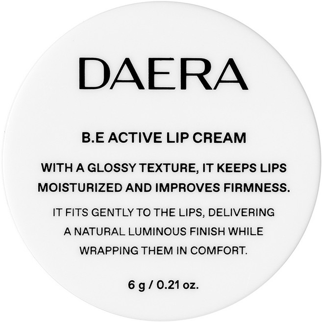 대라 비이 액티브 립크림 립플럼퍼 입술 볼륨 탄력 글로우 필링 각질 제거 멜팅밤, 1개, 6g, 네츄럴 글로우